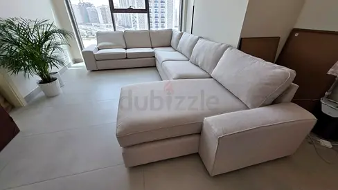 Available high quality IKEA kivik u shape sofa like a new
