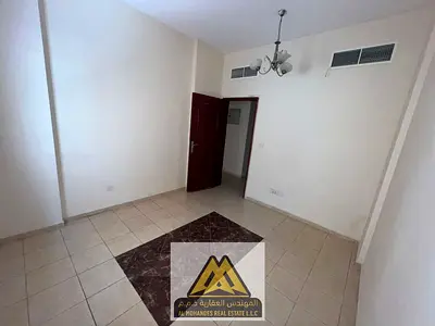 شقة غرفة وصالة منفصلة بالجرف 2 عجمان، طابق أرضي، تكييف مركزي، صيانة مجانية، قرب الأقصى والدلتا، 24 ألف.