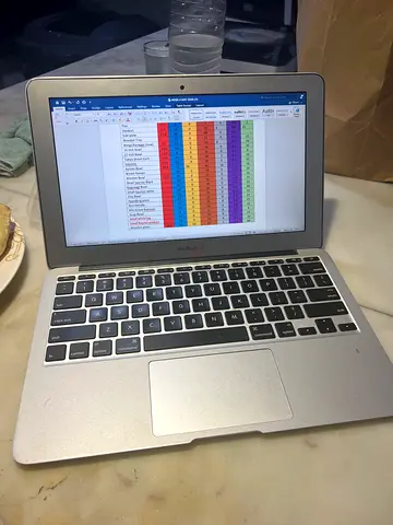 Apple MacBook Air 11-inch (Silver) - Used, Working