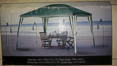 Camping Tent Coolaroo GAZEBO 3.5*3.05m