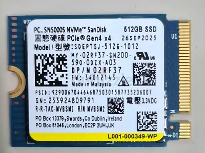 512gb M.2 Mini GEN 4 SSD NEW FOR SALE