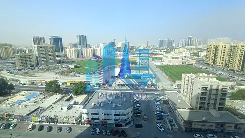Big Size Empty Office for Sale | Mid Floor | City View in Horizon Tower Ajman