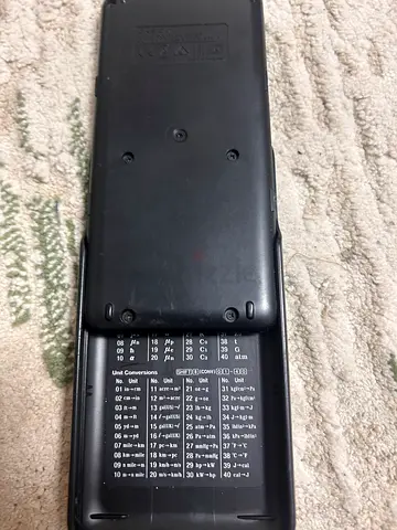 Casio Scientific Calculator with Hard Case
