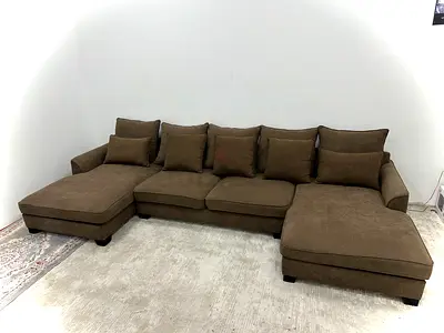 Like new condition the one brand Ushape sofa