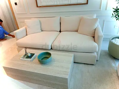 Perfect condition crate&barrel three seater sofa