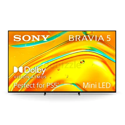 Sony 75 inch Bravia 5 Android Smart Mini LED TV - 4K - 120Hz, 75XR50