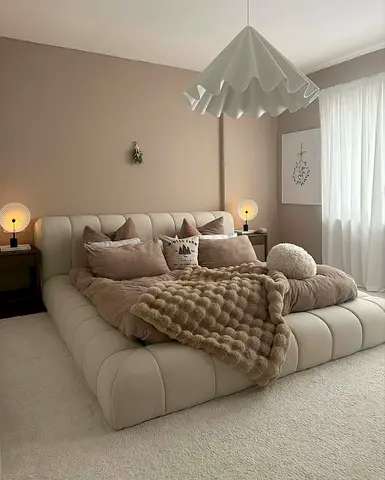 Elegant beautiful 180*200 king size bubble Bed