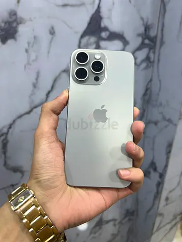 iPhone 15 Pro Max Natural Titanium