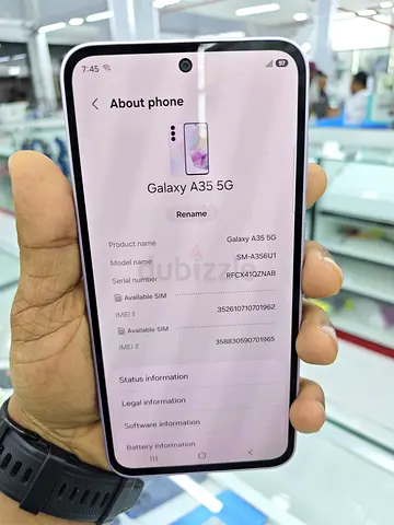 Samsung Galaxy A35 5G - excellent Condition, Ready to Use 6-128 gb.Zero scratches.