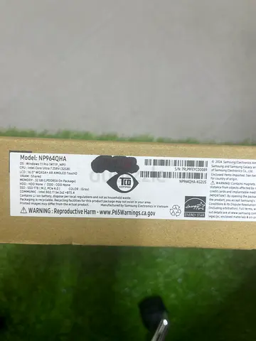 Samsung NP-Q40HA Laptop/Notebook - Original Charger Box (unused)