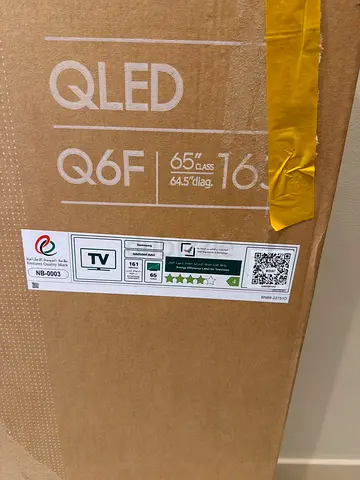 Samsung QLED Q6F 65-inch TV (boxed) - unopened