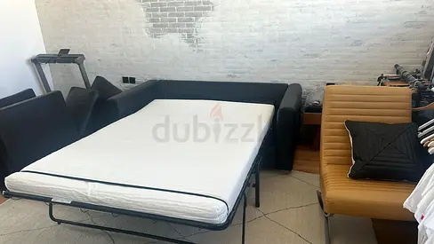 Ikea vimle two Seater Leather Sofa Bed