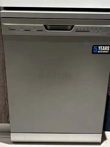 Used Midea Stainless Steel Built-in Dishwasher - Good Working Condition