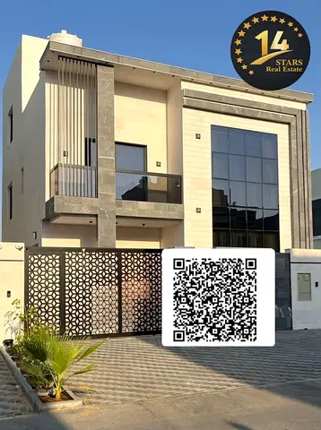 uxury Villa for Rent in Al Amerah, Ajman | 6 Master Bedrooms | Majlis | Living Hall | Rooftop