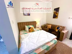 For Rent Monthly Furnished studio in Butina , Sharjah including all bills