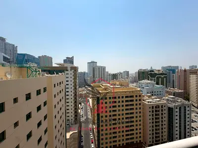 شقة غرفتين و صالة مع بلكونة للايجار السنوي بالمجاز 3 مع باركن مجاني جيم و مسبح مجاني مع تسهيلات في الدفع جدا ممتازة و قريب من جميع الخدمات