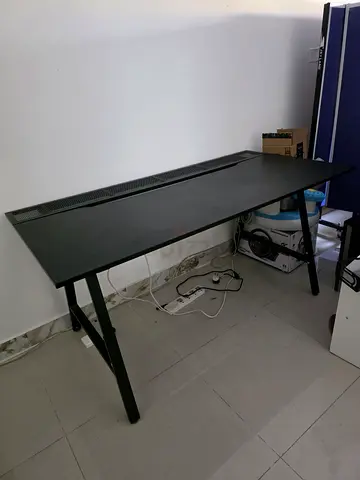 Gaming desk 160x80 cm height adjustable
