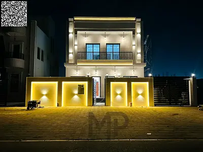 🏡 فيلا فاخرة للبيع في الحليو 2 – عجمان | 5 غرف ماستر | ارتداد 8 أمتار | السعر شامل رسوم التسجيل والتمليك وكافة الرسوم | تملك حر لجميع الجنسيات | السع