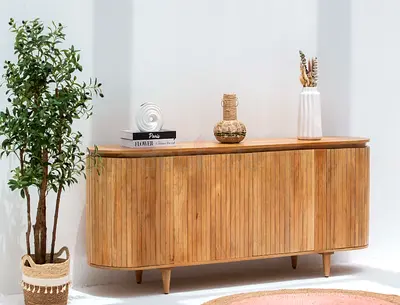 Riviera Half Round Sideboard