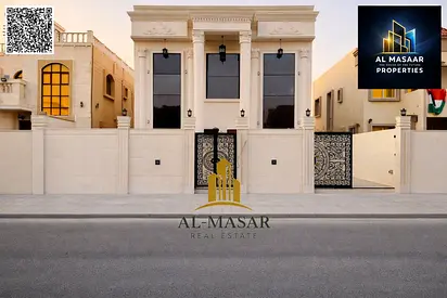 Classic villa in Al Muwaihat 1, prime location close to all amenities, featuring a private pool; fr