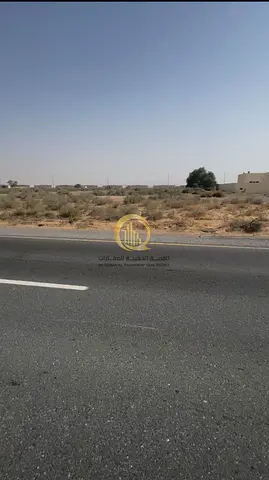 For sale: residential land in Sharjah, Al Suhaimah, Al Rawda area, with an area of 2,564 sq ft on an 18-meter street.