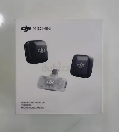 DJI MIC MINI (2 TX + 1 MOBILE RX) WIRELESS LAVALIER BLACK
