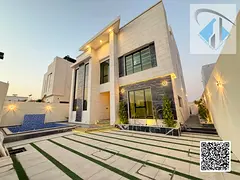 Dream villa with a swimming pool in Al Alia, Ajman, in a prime location Luxury villa for sale in Al 