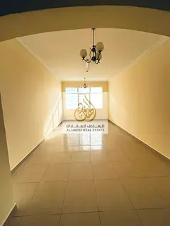 For annual rent – Al Khan | Sharjah: Master bedroom and living room | Open sea view | On Al