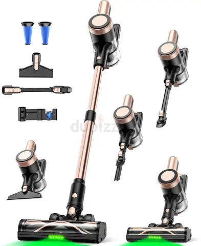 3329 - Cordless Vacuum Cleaner, 46KPa/500W Stick Vacuum with 55 Mins Runtime, Self-Standing Vacuum