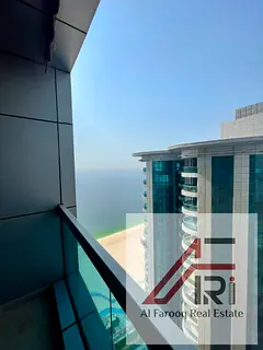 1 Bedroom Hall with Sea View for Yearly Rent – Ajman Corniche Tower