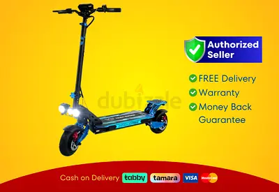 Electric Scooter Wind Horse  H8 - Blue | Brand New |  Warranty | FREE  Delivery