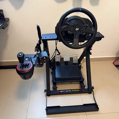 T300 GT + Next Level Racing Wheel Stand 2.0