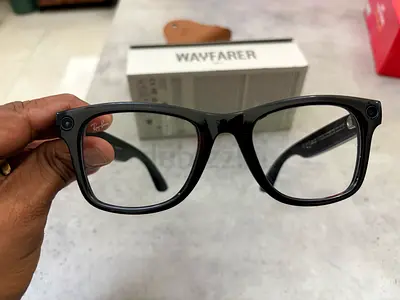 Ray-Ban Meta Generation 2 Transition Style Black Frame Glasses (Used) - Classic Unisex