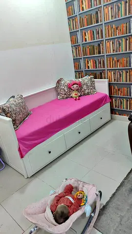 Ikea Hemnes Daybed with 2 ikea mattress