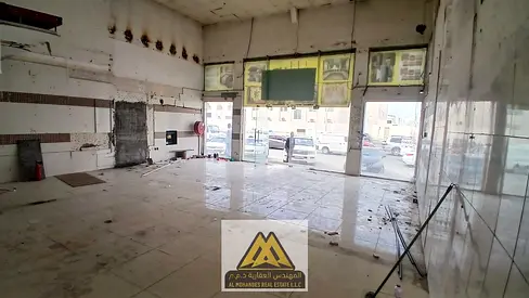 Direct Oman Street Frontage | Prime Commercial Location | Spacious Shop | Ideal for Various Businesses | Near Mark & Save Hypermarket