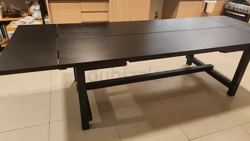Ikea Dining Table 210cmX105cmX75cm Dark brown