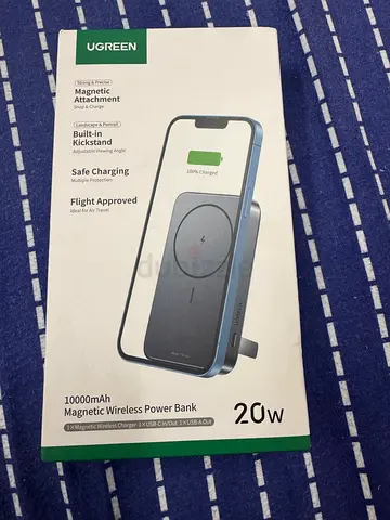 UGREEN Magsafe Power Bank 10000mAh Wireless Portable Charger Fast Charging Skin-Friendly, ergonomic