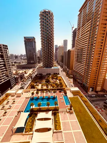 Fully Furnished Studio | High Floor | Stunning Pool View