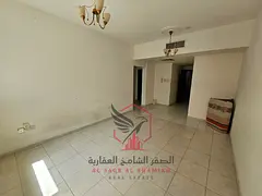 1BR apartment in Al Majaz 1. Balcony with open view, 2 baths, central AC & gas, family tower, prime