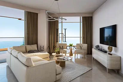Luxury Studio | Sea & Wynn View | Closest to Wynn Resort | 12-Year UAE Residency | Al Hamra Waterfr