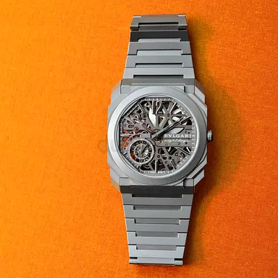 Bvlgari Octo Finissimo Skeleton Automatic Watch - Titanium