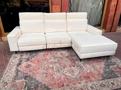 Top quality West Elm L Shape Sofa Beige electric recliner Sofa Beige