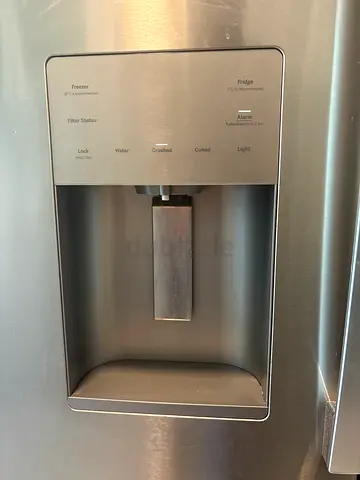MABE Stainless Steel French Door Refrigerator with Bottom Freezer - Great Condition.