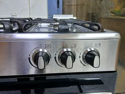 5 Burner Stainless Steel Gas Stove with Oven