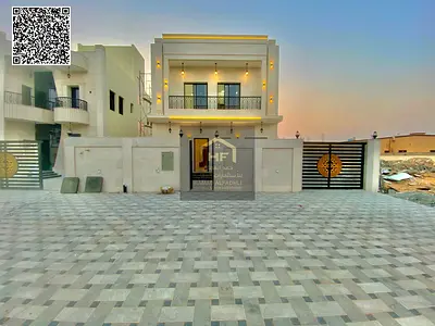 فيلا للبيع في الحليو 2 | 5 غرف (4 ماستر) مع ارتداد 8 متر | شامل جميع الرسوم وقابل للتفاوض