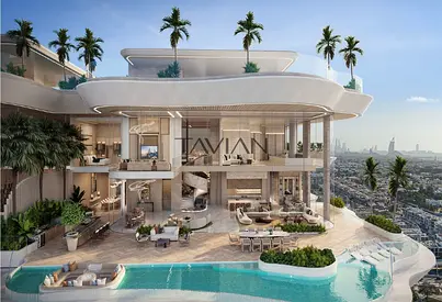 Expansive Sky Mansion on Dubai Canal, Lavishness