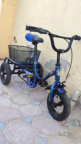 kids Tricycle used like New free delivery High Quality with soft seat size 12 for the age 2 to 4