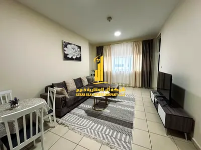 ✨ Luxury 1-Bedroom Furnished Apartment for Monthly Rent in Ajman One Towers – Al Rashidiya 3 ✨ Experience the finest living in one of Ajman's most pre