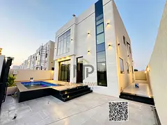 Luxury villa for sale with private pool in a strategic location close to all services in Ajman | Pri