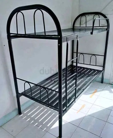Bed Black Bunker type used